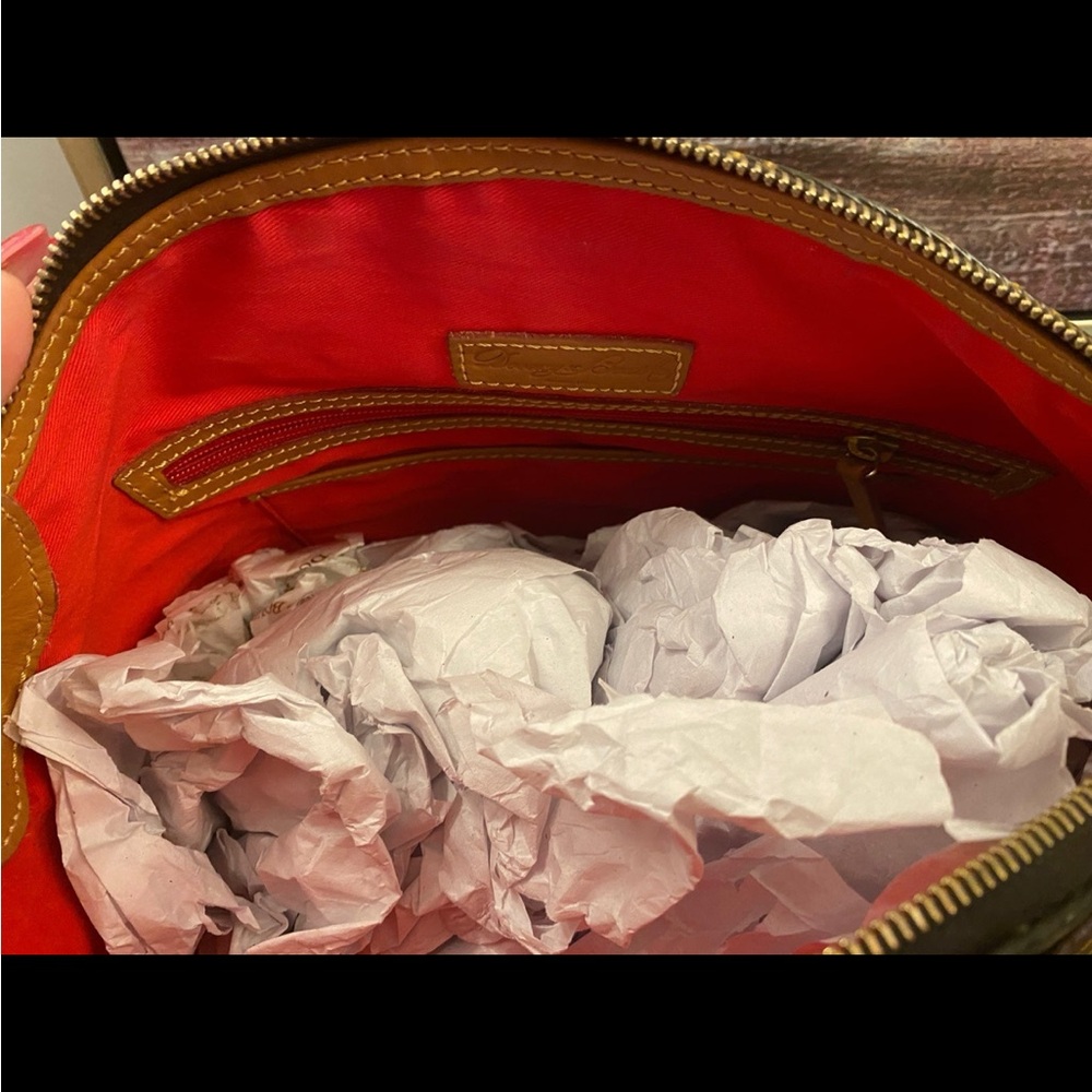 Dooney & Bourke Signature 1975 Satchel - Picture 7 of 7